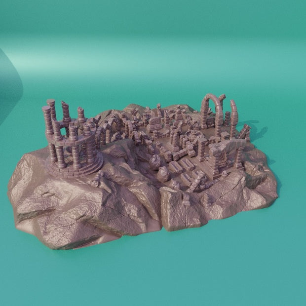 Ancient ruins Unpainted