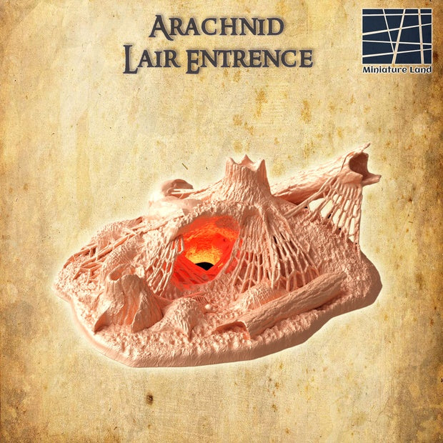 Arachnid Lair Entrance Unpainted