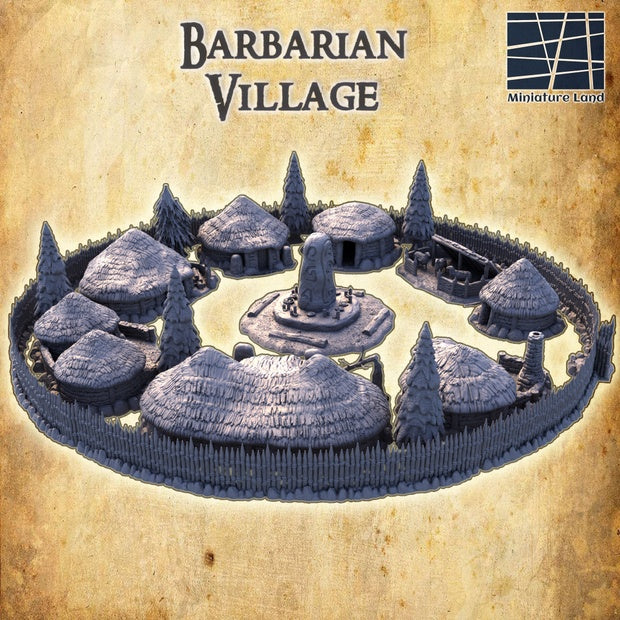 Barbarian Village Unpainted
