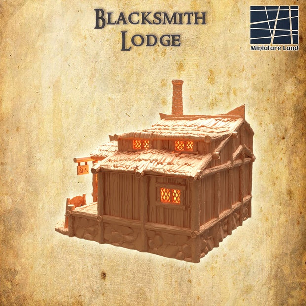 Blacksmith Lodge Unpainted