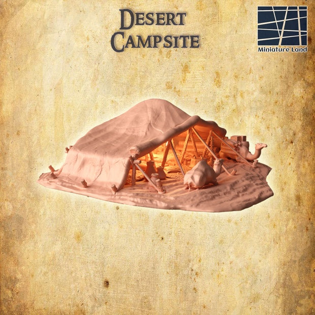 Desert Camp area Unpainted
