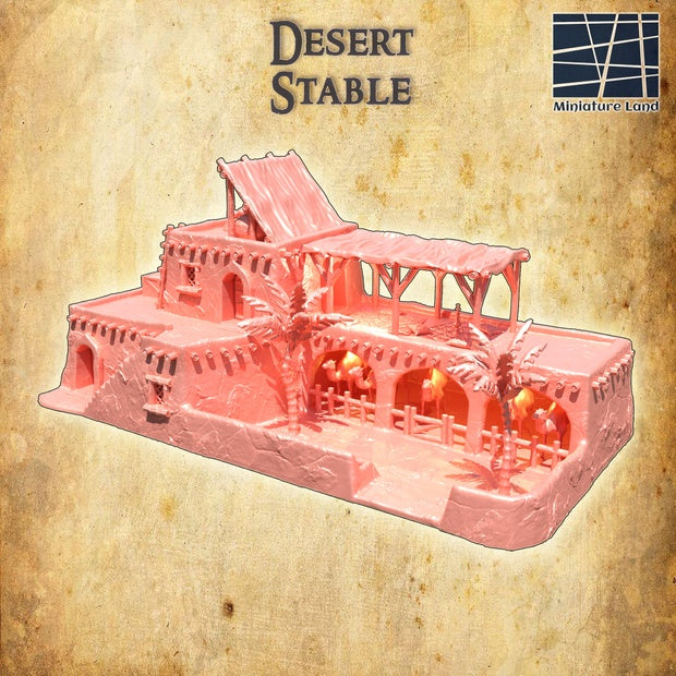 Desert Stable Unpainted