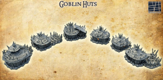 Goblin Huts Unpainted