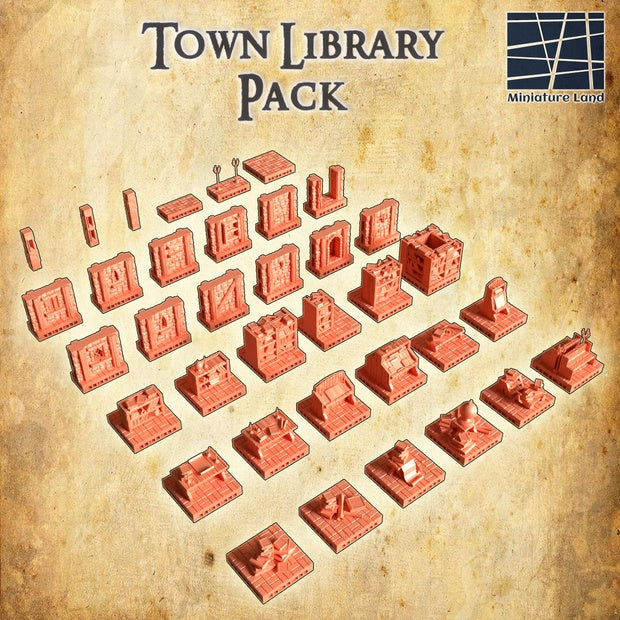 Grand Library Pack Openlock Unpainted