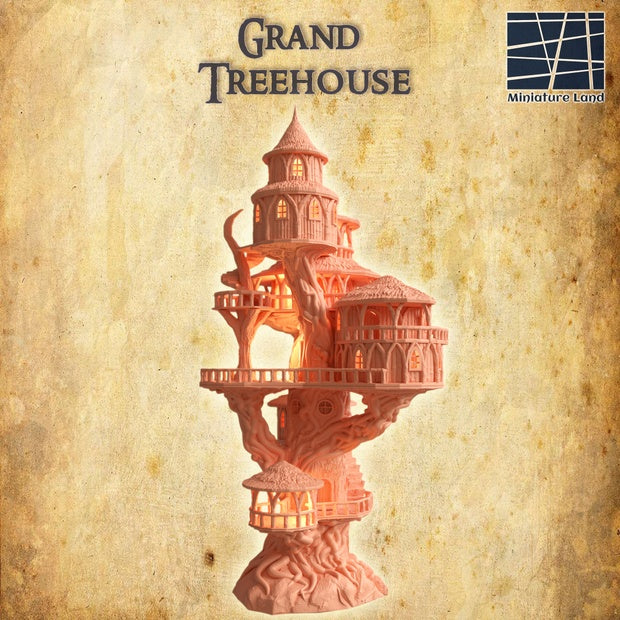 Grand Treehouse Unpainted