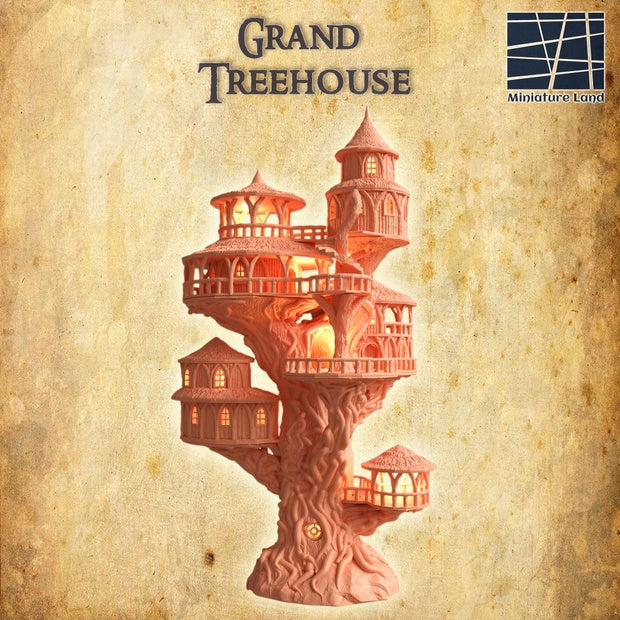 Grand Treehouse Unpainted
