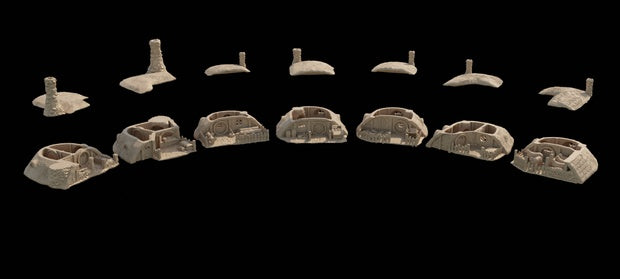 Hobbit burrows Unpainted