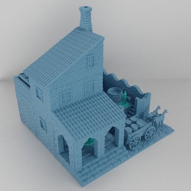 Medieval Brewery Unpainted