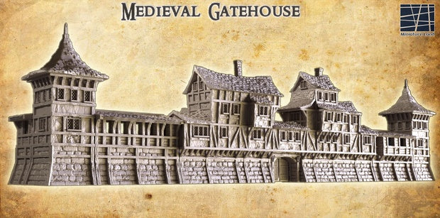 Medieval Gatehouse Unpainted