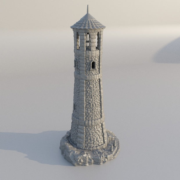 Medieval Lighthouse Unpainted
