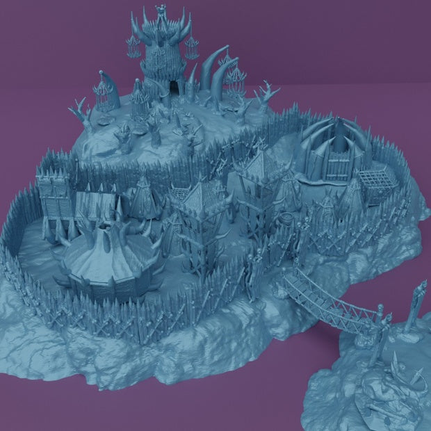 Modular Goblin Camp Unpainted