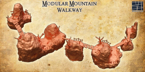 Modular Mountain Walkway Unpainted