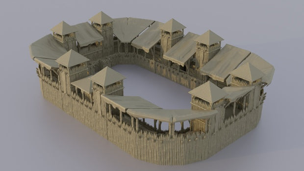 Modular Wooden Arena Unpainted