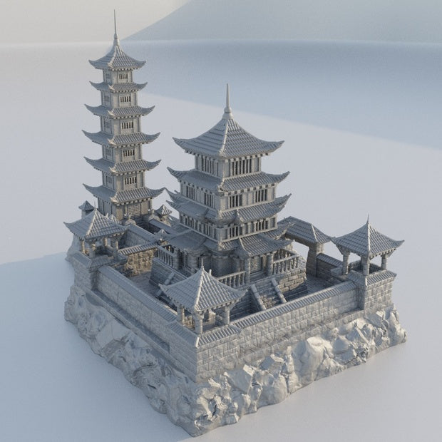 Monk Temple Unpainted