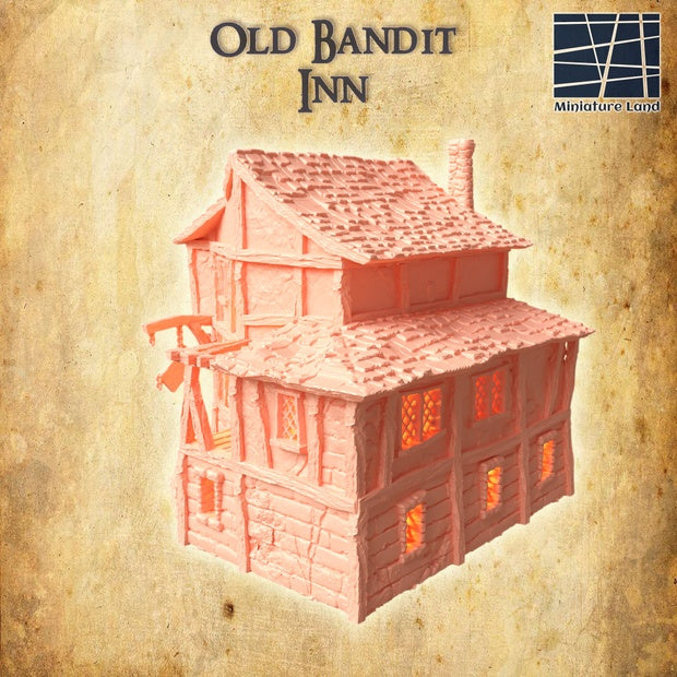 Old Bandit inn Unpainted