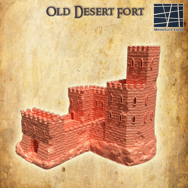 Old Desert Fort Unpainted