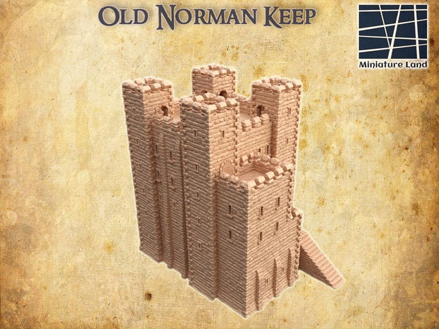 Old Norman Keep Unpainted