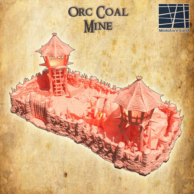 Orc Coal Mine Unpainted