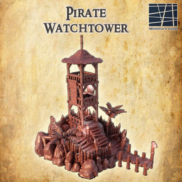 Pirate Watchtower Unpainted