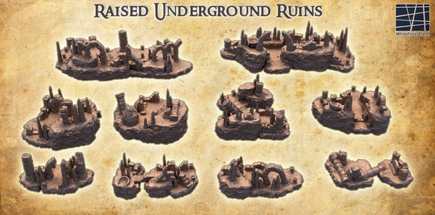 Raised Underground Ruins Unpainted