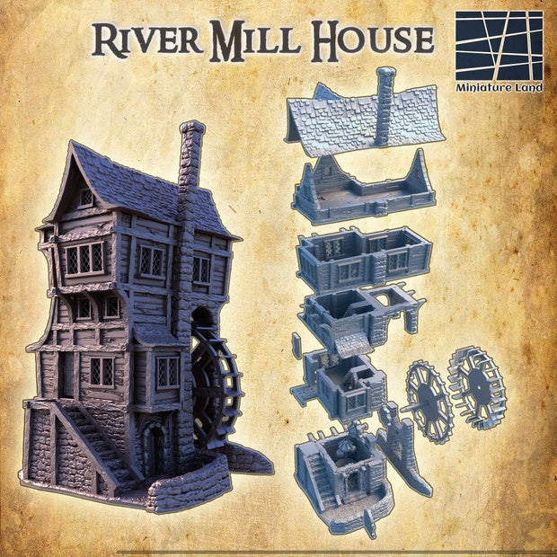 River Mill House Unpainted