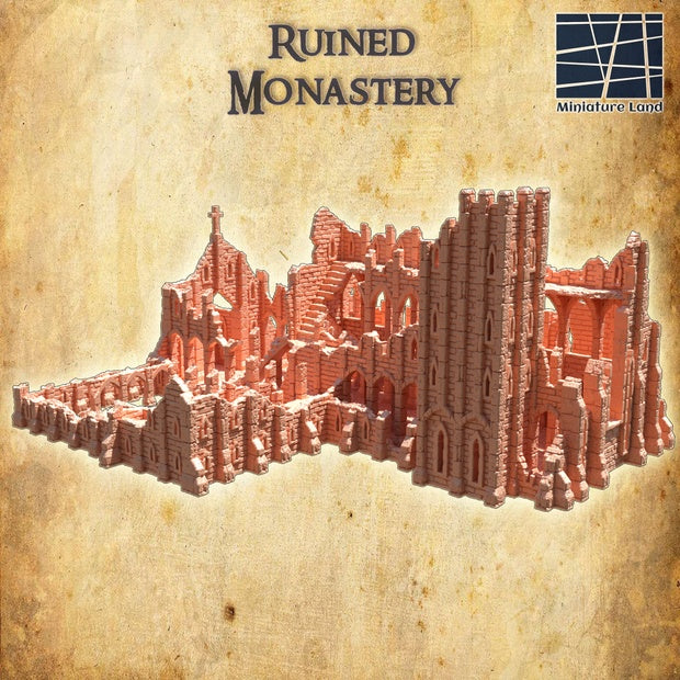 Ruined Monastery Unpainted
