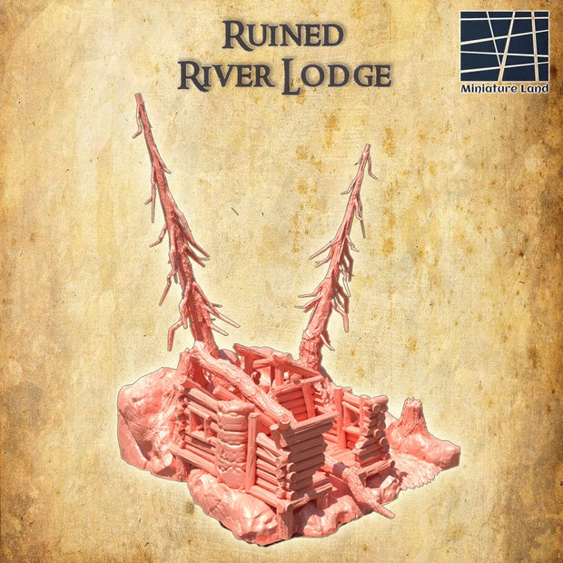 Ruined River Lodge Unpainted