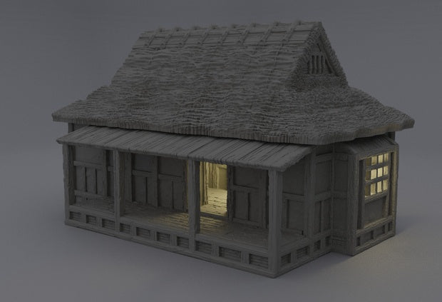 Samurai Cottage Unpainted