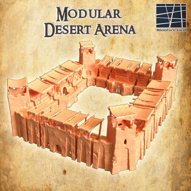 Small Desert Arena Unpainted