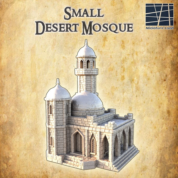 Small Desert Mosque Unpainted