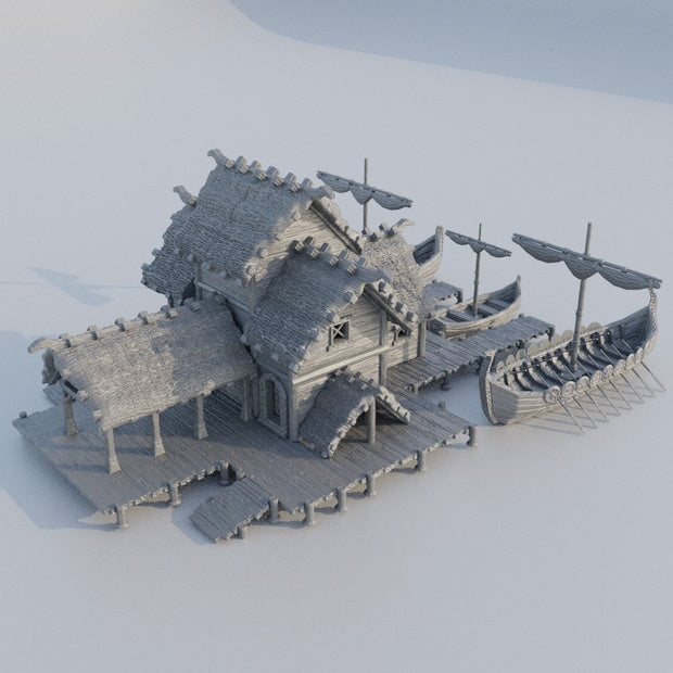 Small Viking Port Unpainted