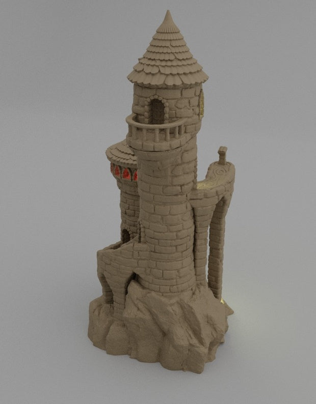 Small Wizard Tower Unpainted