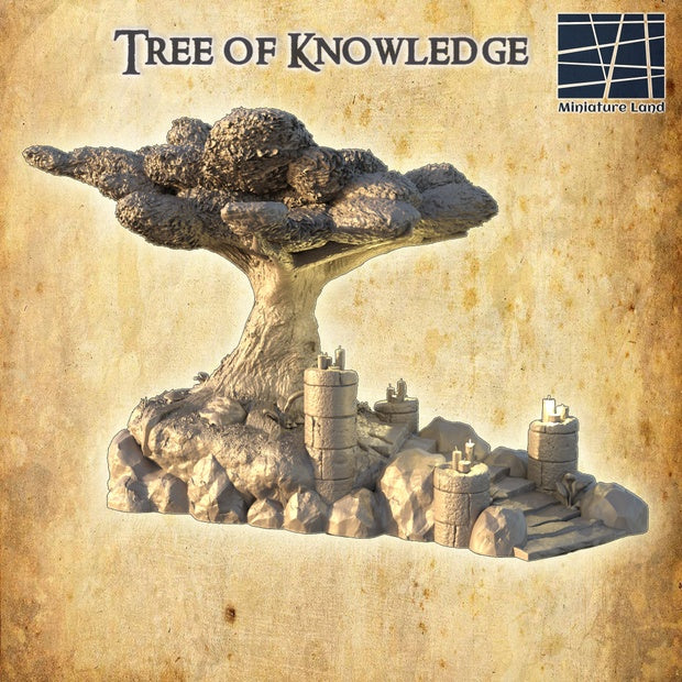 Tree Of Knowledge Unpainted