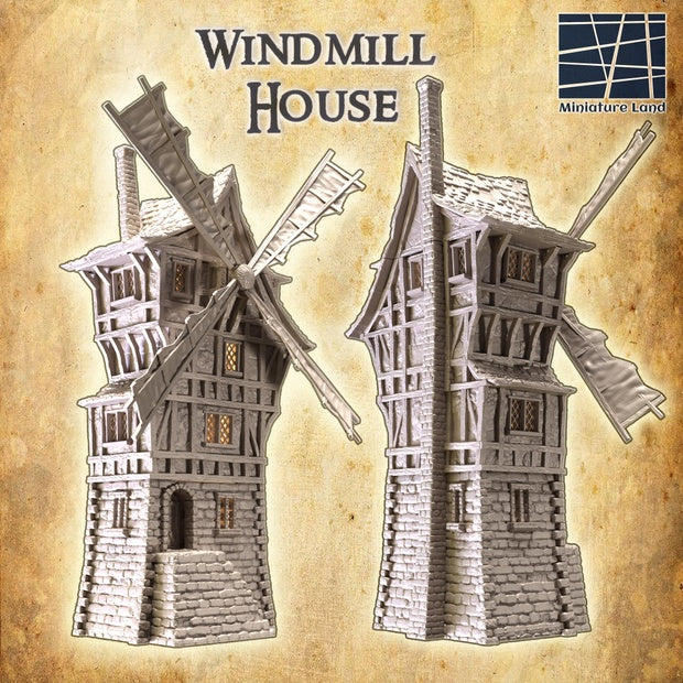 Windmill house Unpainted