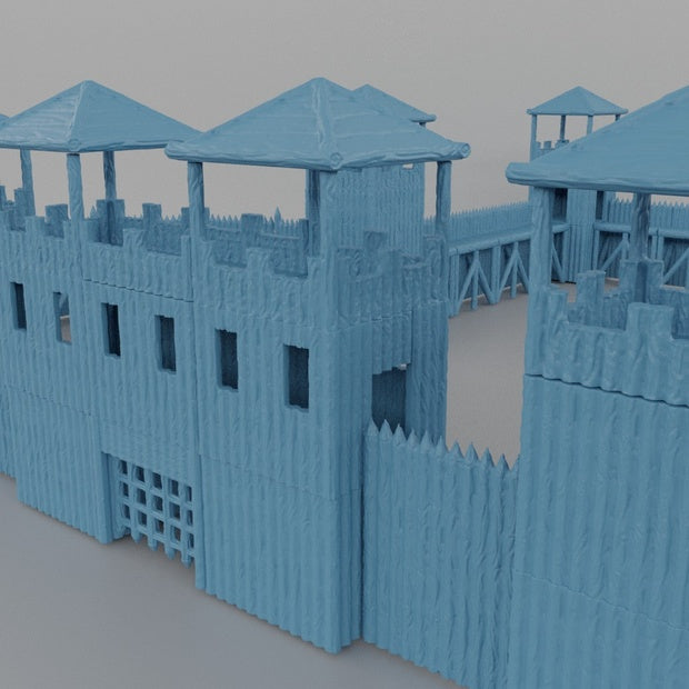Wooden Castle Unpainted