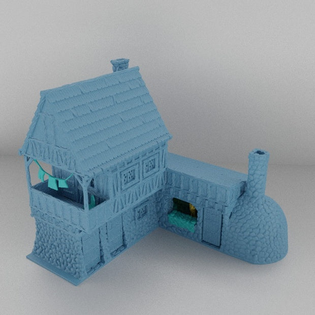 bakery house Unpainted