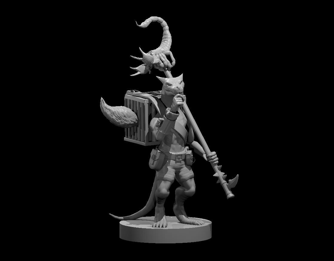 Kobold Inventor miniature model for D&D - Dungeons and Dragons, Pathfinder and Tabletop RPGs