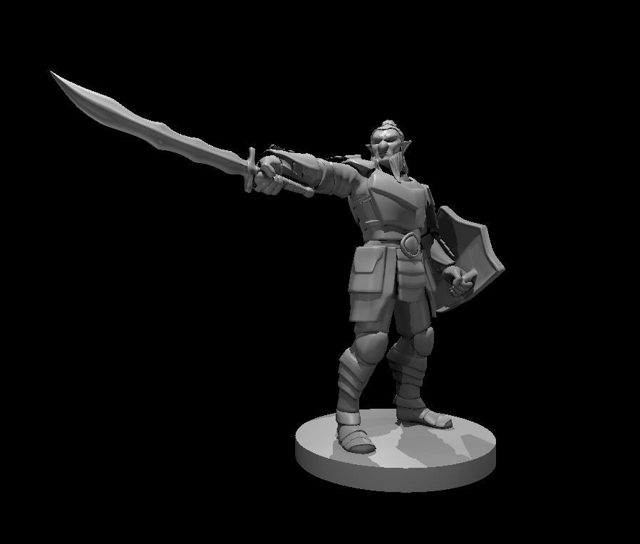 Hobgoblin Warlord miniature model for D&D - Dungeons and Dragons, Pathfinder and Tabletop RPGs