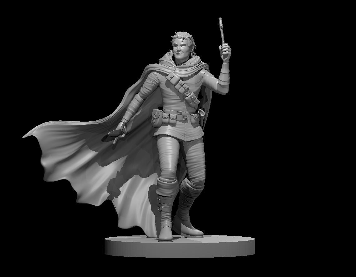 Master Thief Male miniature model for D&D - Dungeons and Dragons, Pathfinder and Tabletop RPGs