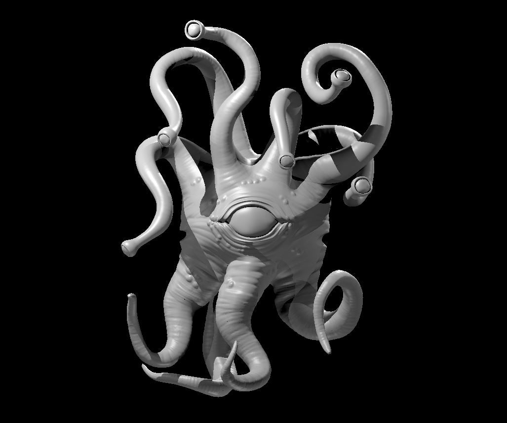 Mindwitness miniature model for D&D - Dungeons and Dragons, Pathfinder and Tabletop RPGs