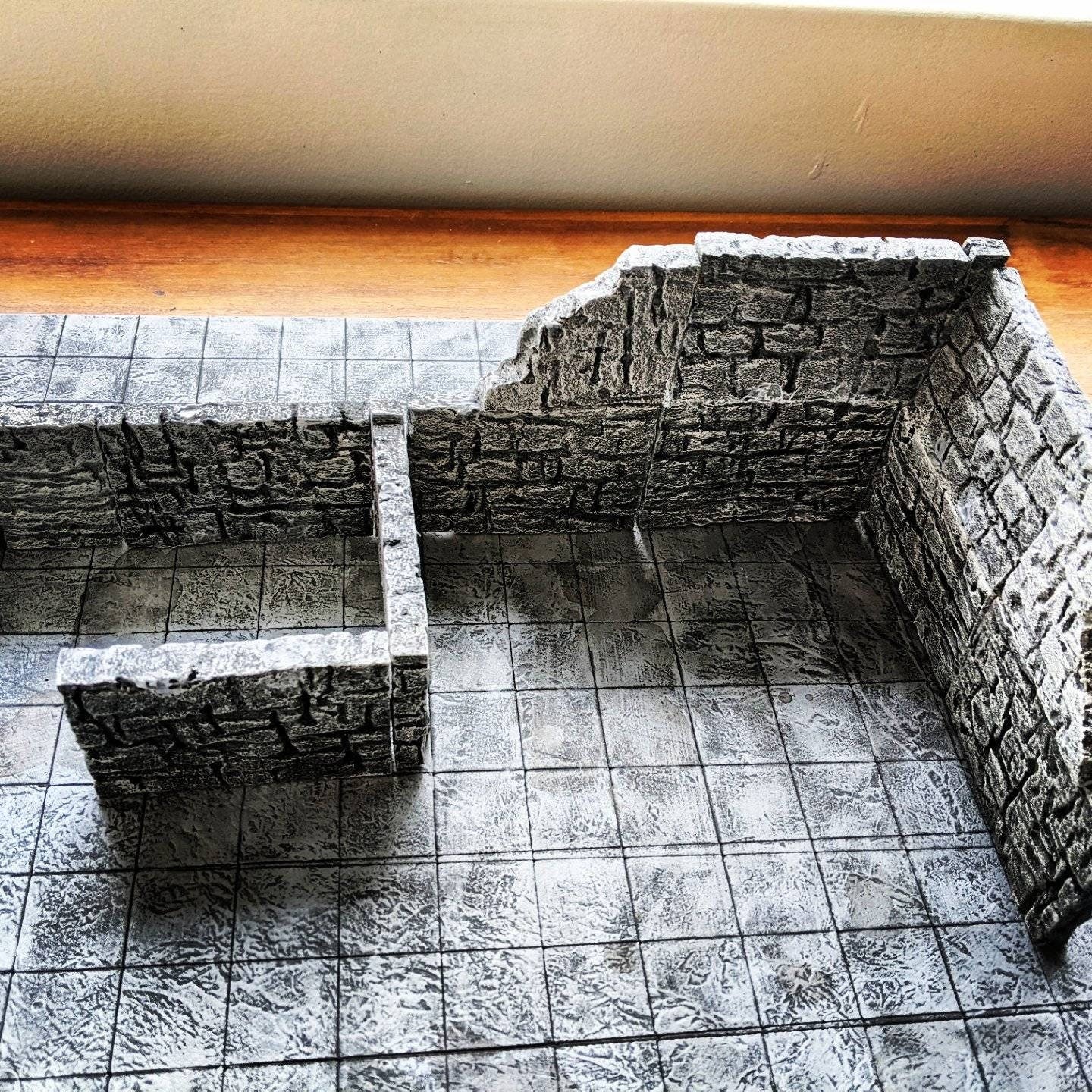 Premium Textured Battle Mat for Dungeons and Dragons, Warhammer40k, Age of Sigmar, Wargaming and TTRPGs