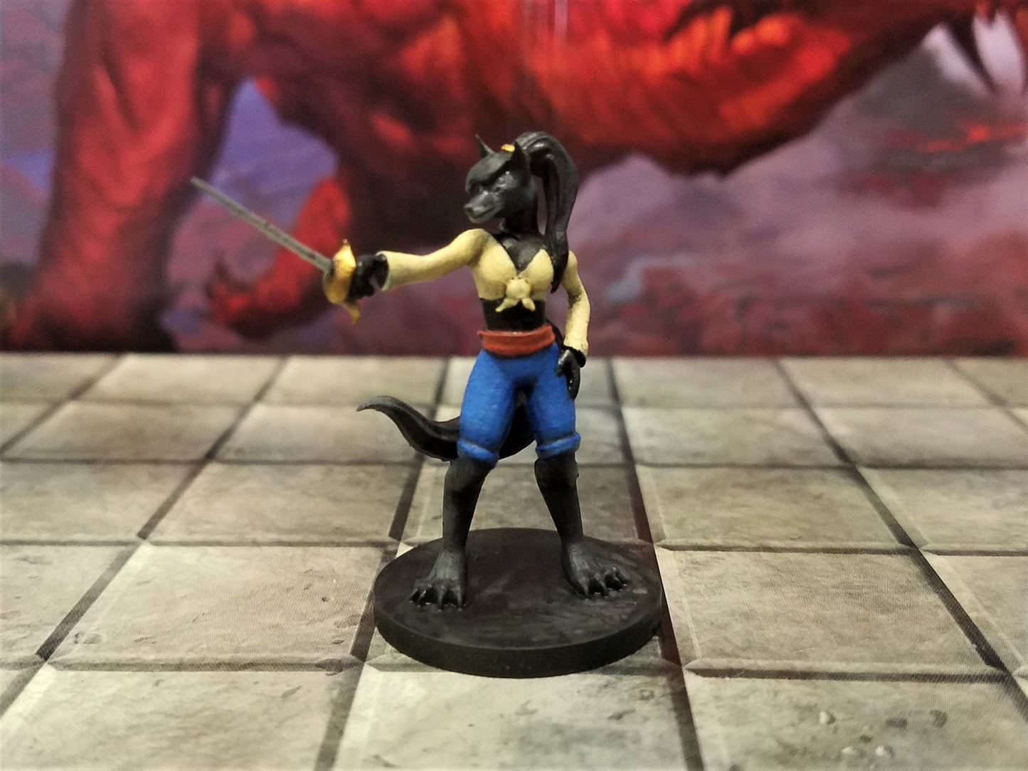 Kitsune Rogue Miniature Female
