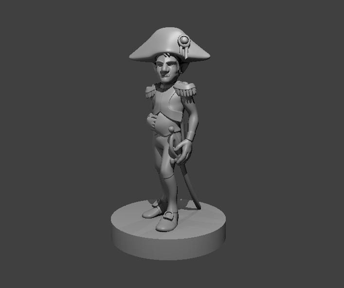 Gnome Admiral Miniature