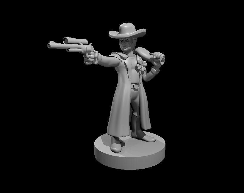 Halfling Gunslinger Miniature