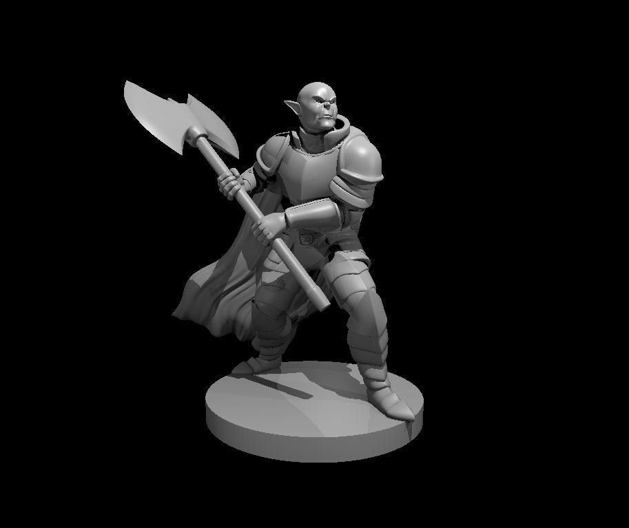 Half Orc Miniature