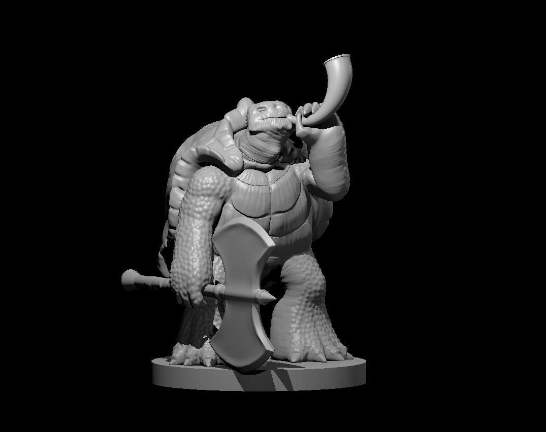 Tortle Barbarian Miniature