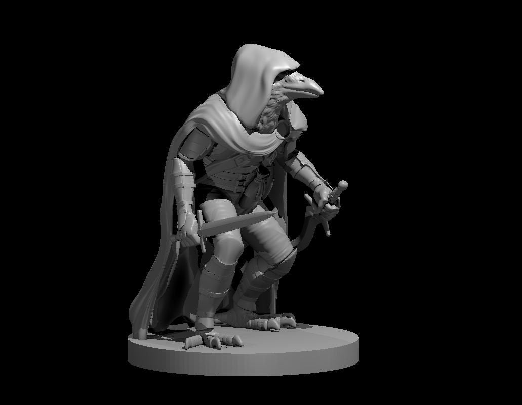 Kenku Rogue Miniature