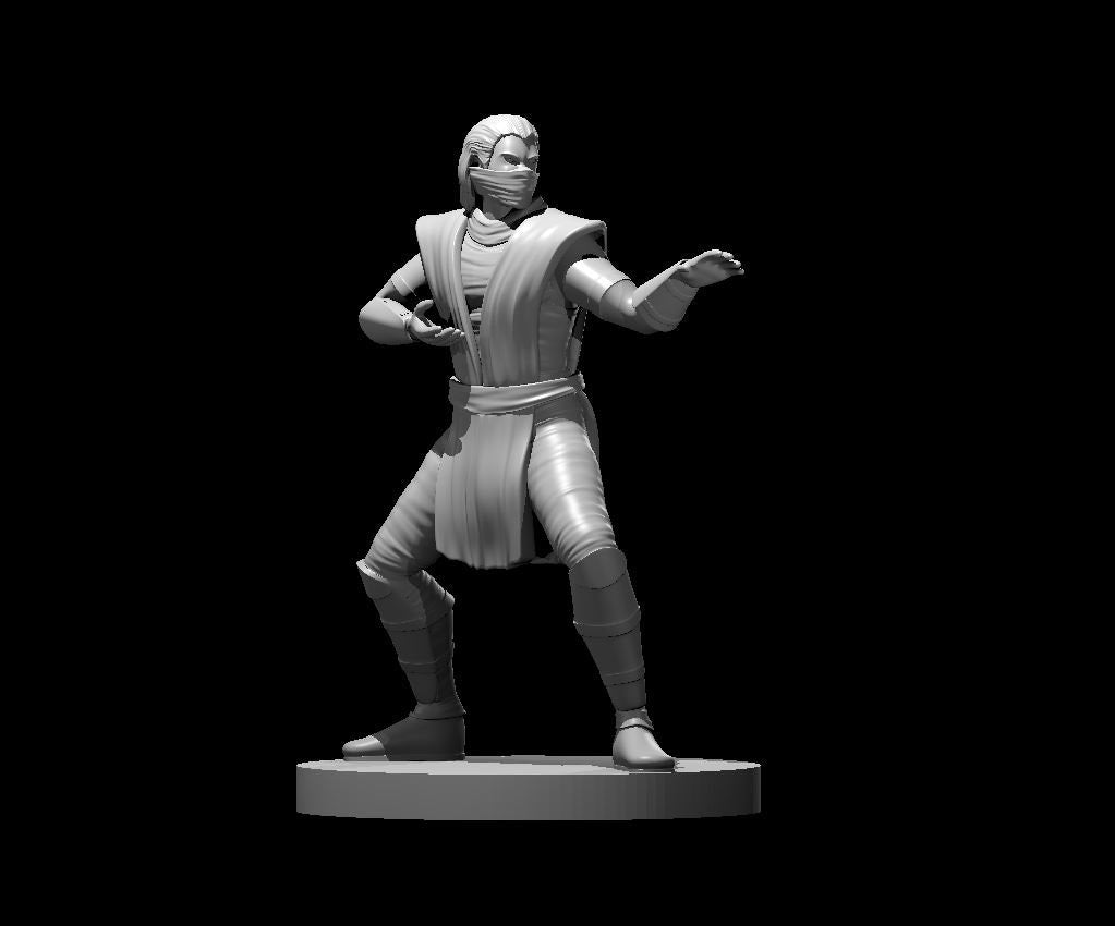 Unarmed Monk Miniature