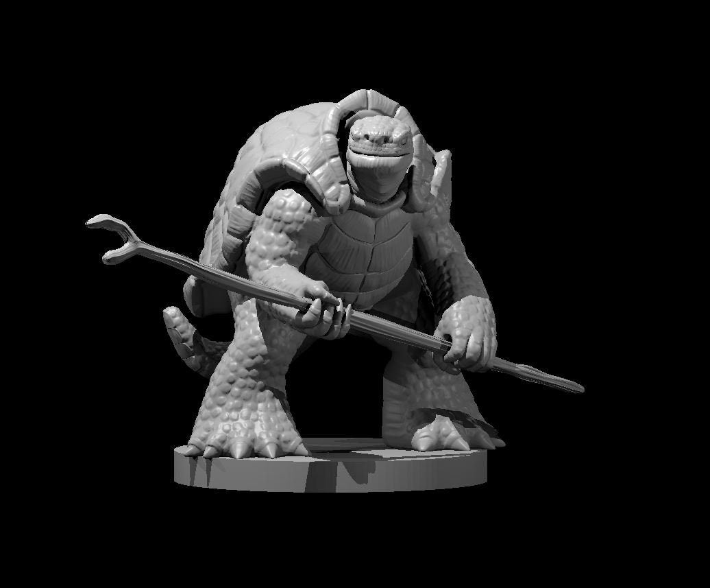 Tortle Monk Miniature