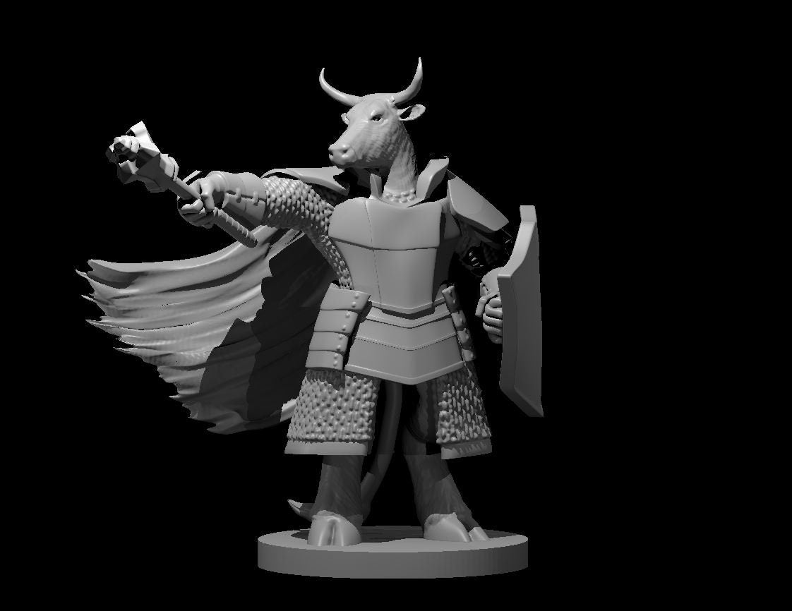 Minotaur Cleric Miniature